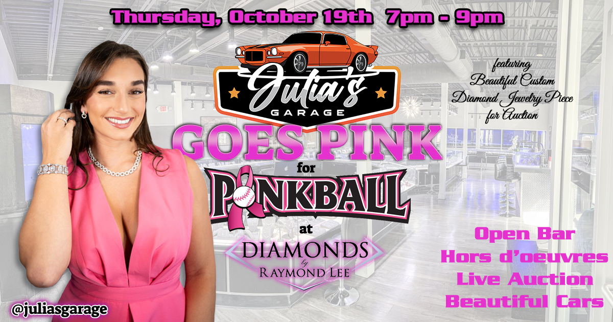 Pinkball - Julia's Garage at Diamonds by Raymond Lee